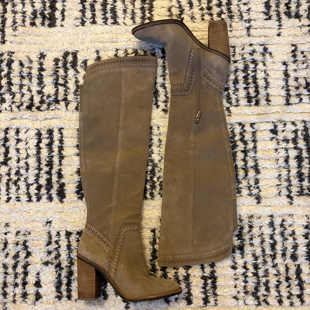 Vince Camuto Suede Knee High Boot - Picture 2 of 10
